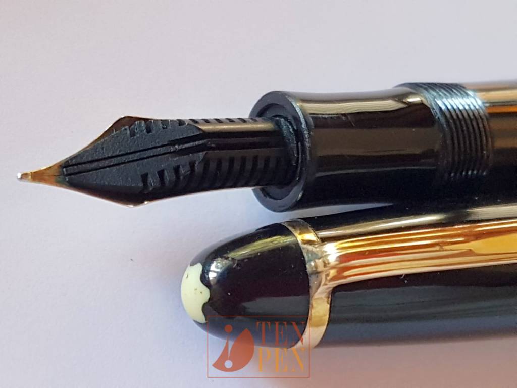 MONTBLANC 146 black celluloid Tenpen By Letizia Iacopini